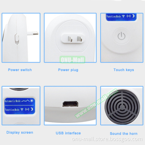 2017 New Arrival Electronic Ultrasonic Pest Repeller Plug In